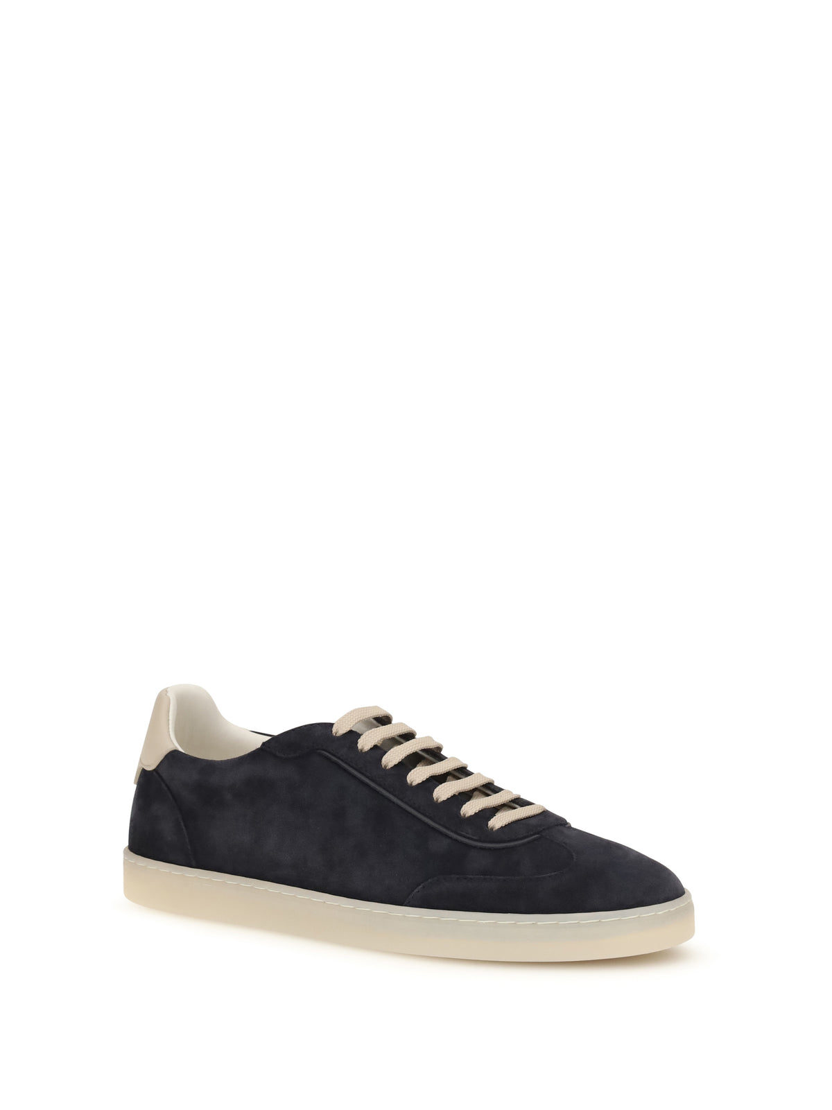 Brunello Cucinelli Suede Sneakers - Night Sky