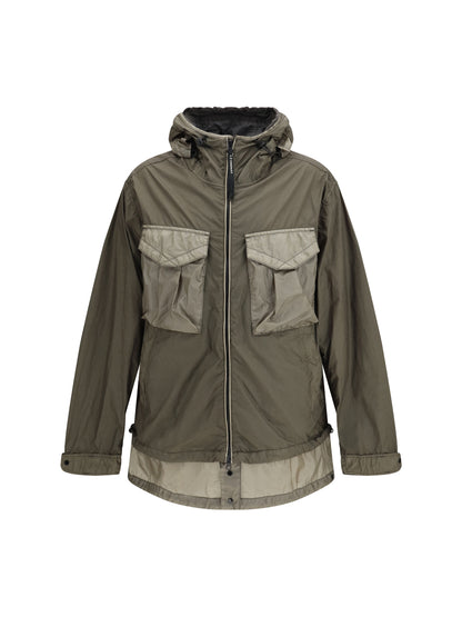 C.P. COMPANY Bi-TM Mixed Goggle Jacket