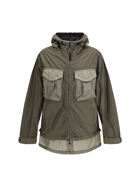 C.P. COMPANY Bi-TM Mixed Goggle Jacket