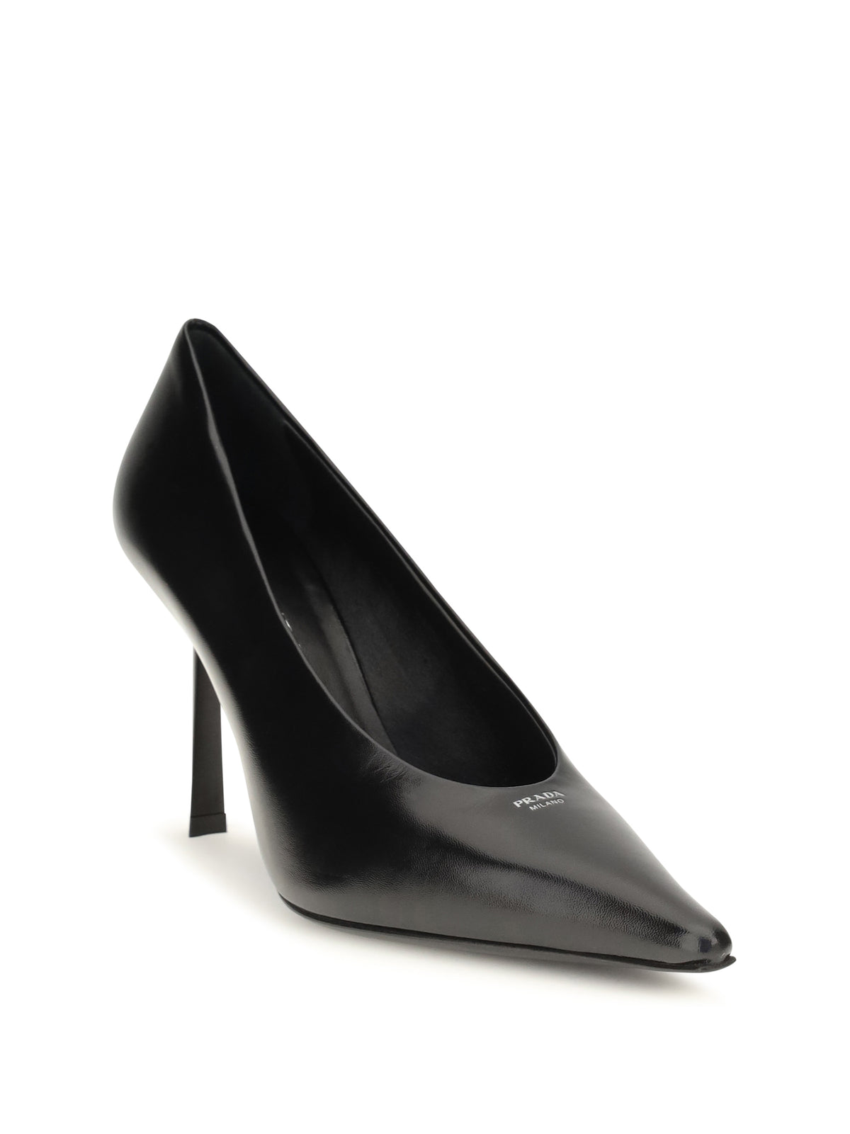 Prada Leather Pumps - Black