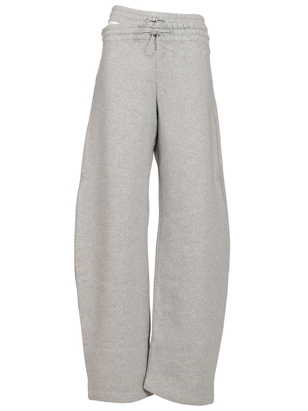 The Attico Long Jogger Pants - Grey