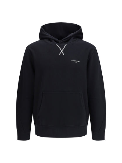 GIVENCHY Couture Seam Hoodie with logo