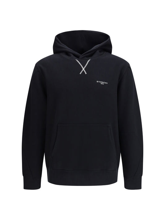 GIVENCHY Couture Seam Hoodie with logo