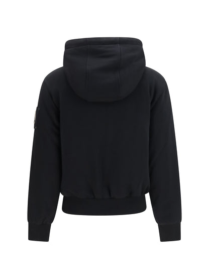 Moose Knuckles Bunny Hooded Jacket - Black/Black