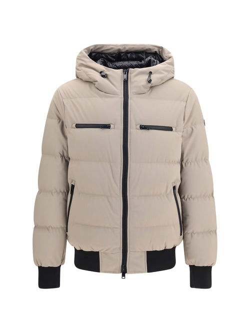 Moose Knuckles Soho Down Puffer Jacket - Ashen
