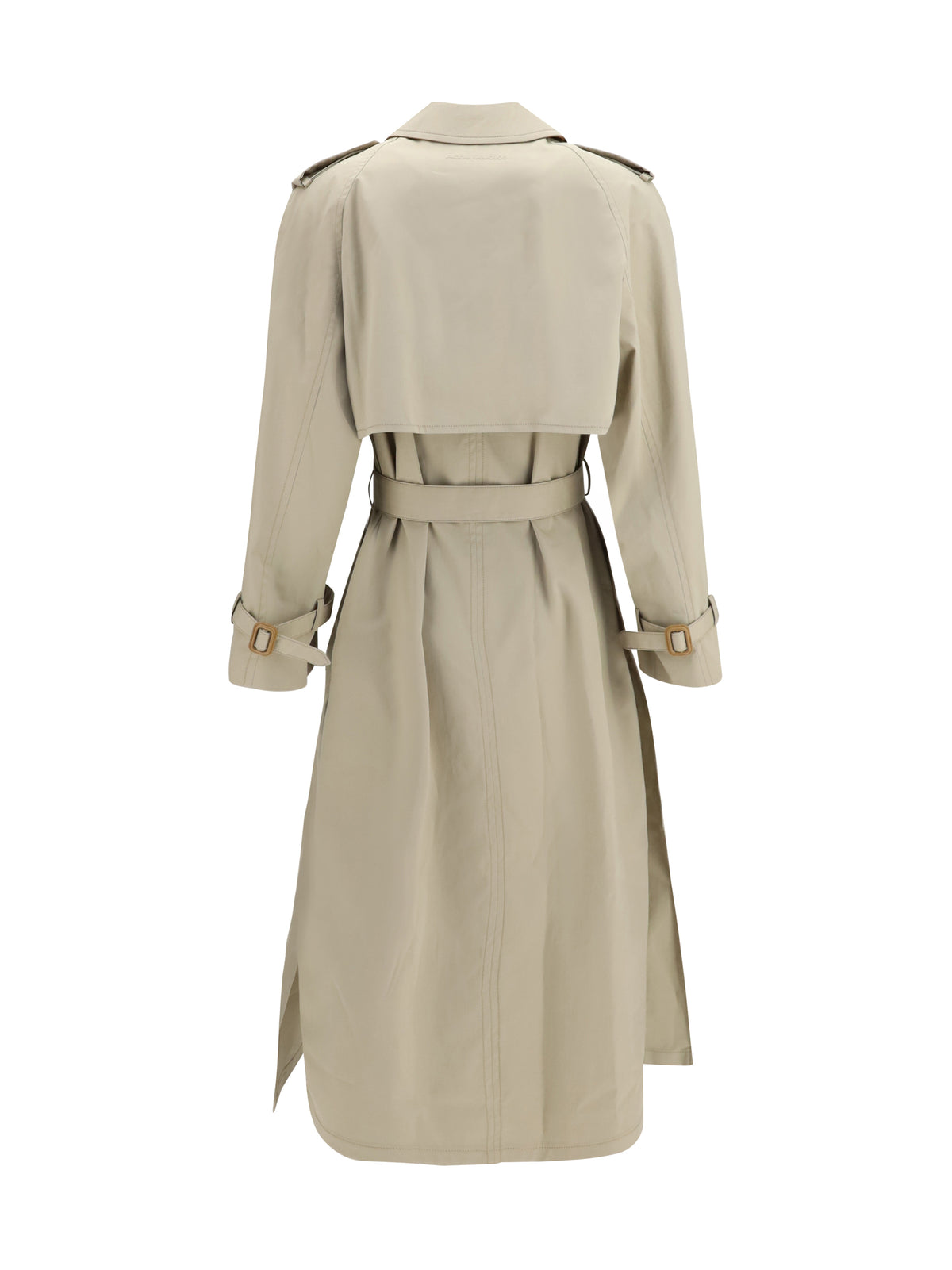 Acne Studios Layered classic Twill Trench Coat - Light Beige