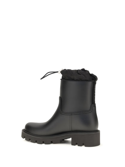 Moncler Kickstream Rain Boots - Black