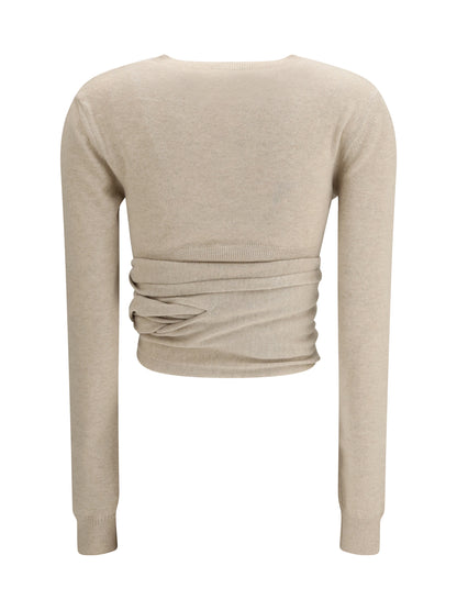 ALAÏA Wrap Top