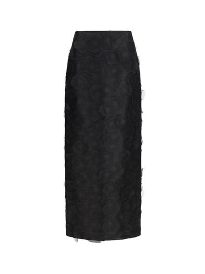 MAX MARA Adepto long silk Skirt