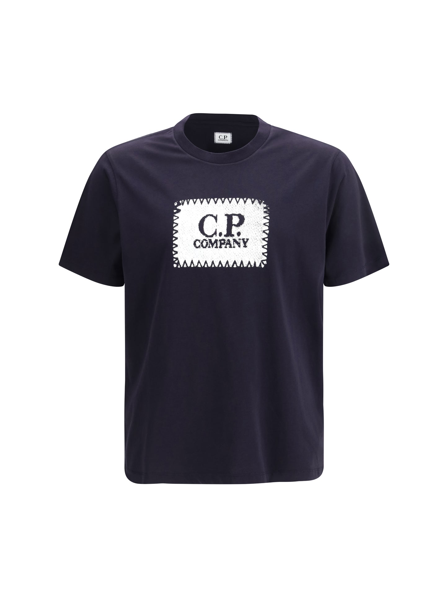 C.P. COMPANY Jersey 30/1 Short Sleeve Logo Label T-Shirt
