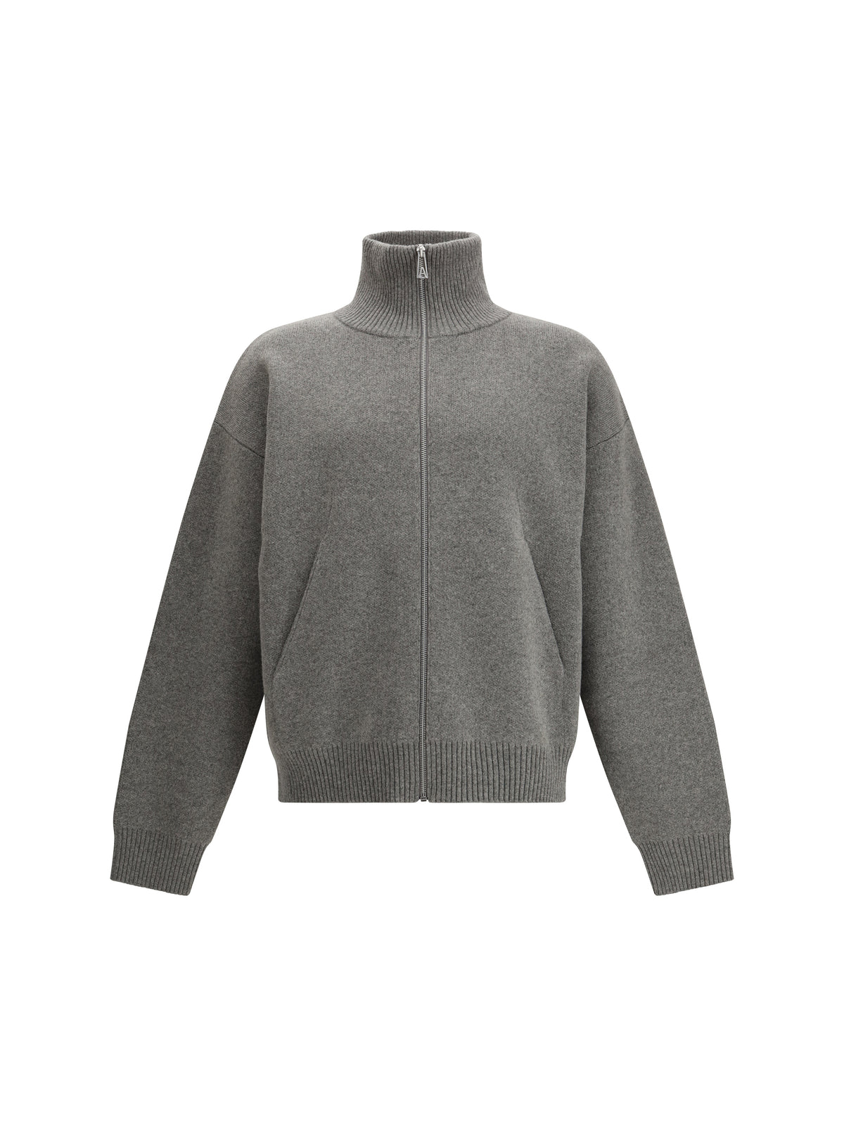 Axel Arigato Core zip-up Cardigan - Grey Melange