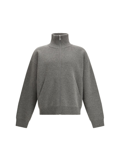 Axel Arigato Core zip-up Cardigan - Grey Melange