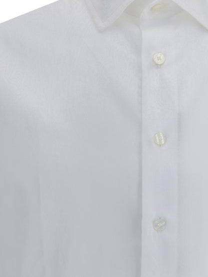 Etro Roma cotton Shirt - White Ottico