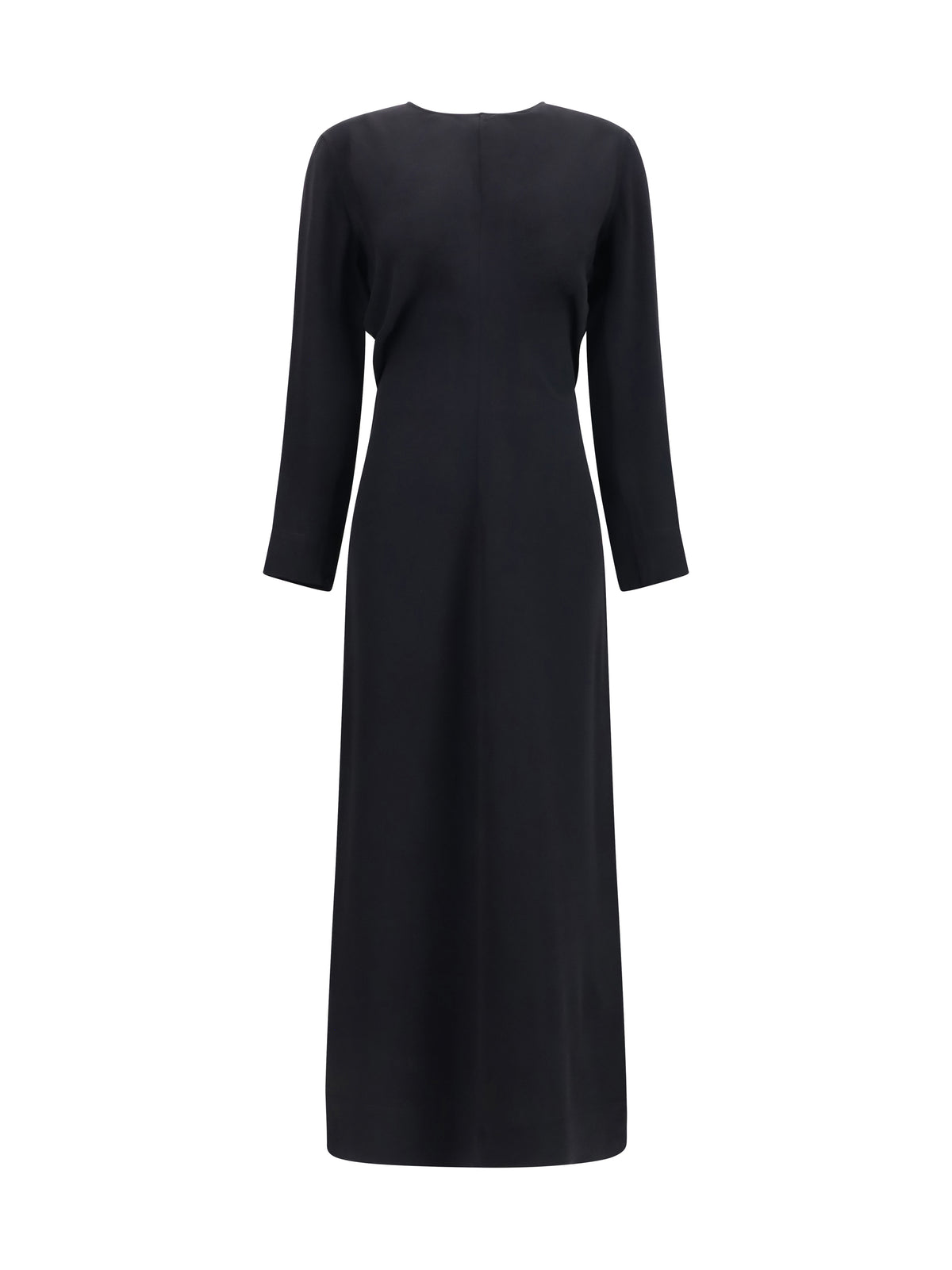 Toteme Long-sleeve low-waist Dress - Black