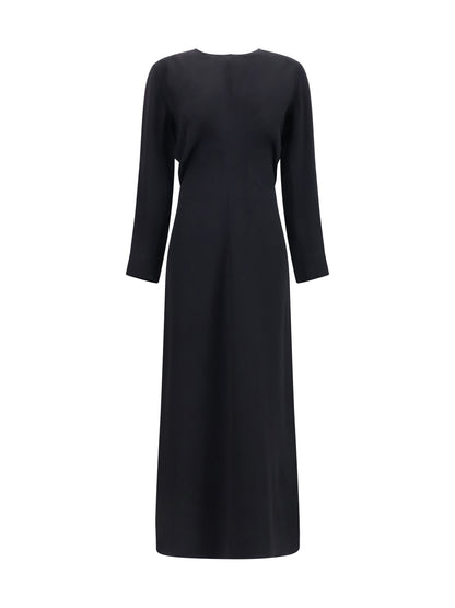 Toteme Long-sleeve low-waist Dress - Black