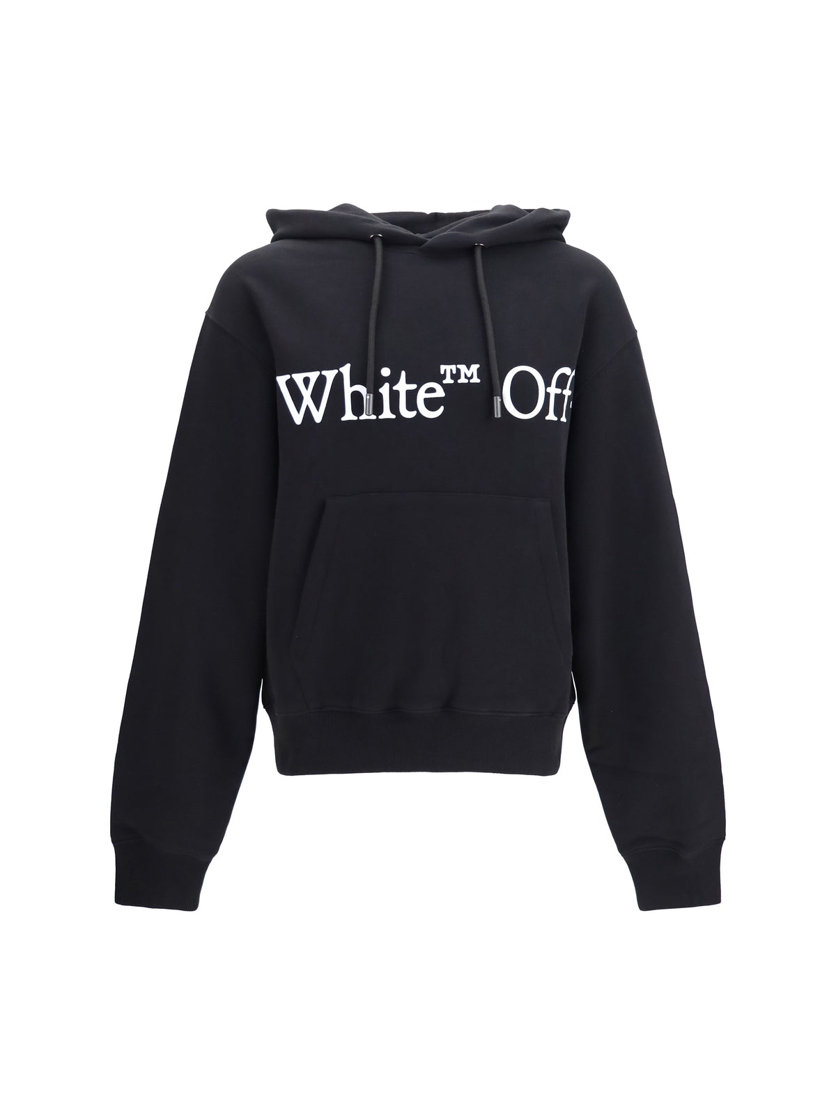 Off-White Bookish Scarf Hoodie - Black