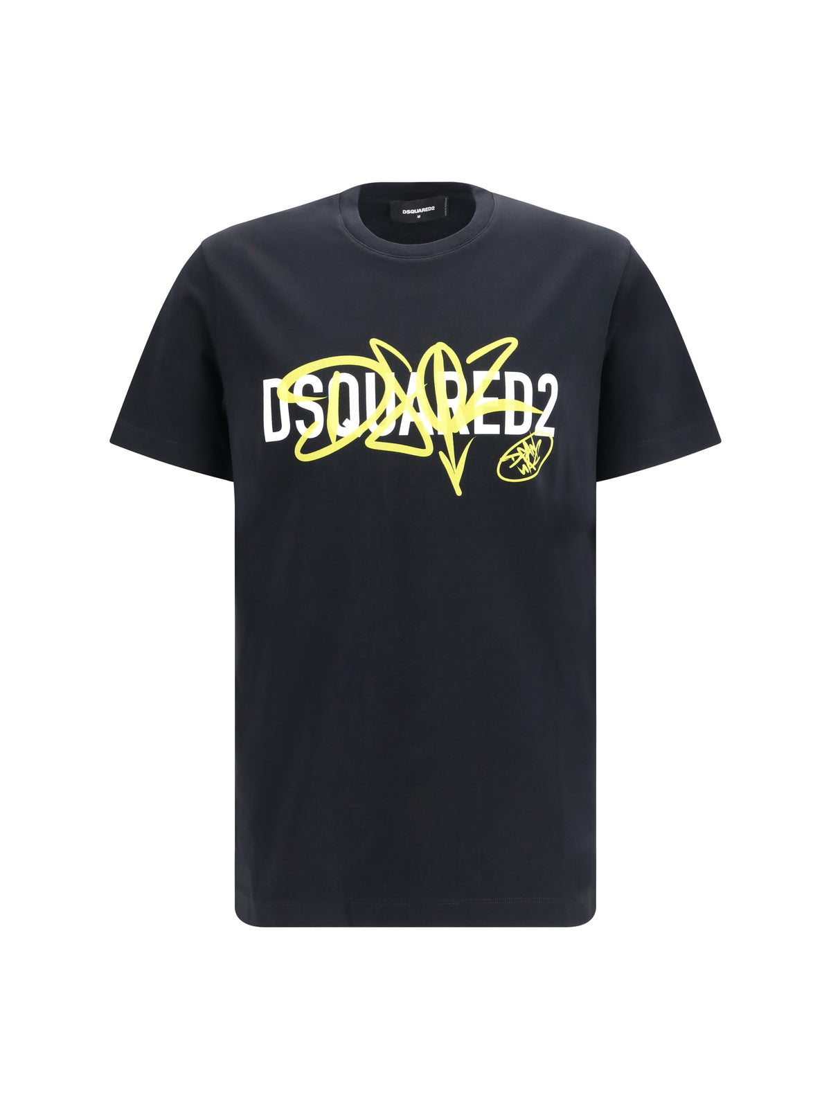 Dsquared2 Cotton printed T-shirt - Black