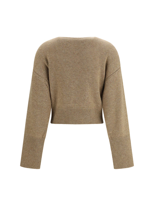 Ermanno Scervino Cashmere Sweater with bow - M4924