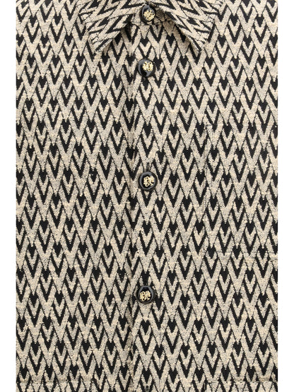 VALENTINO Mixed cotton jacquard Toute La V Jacket