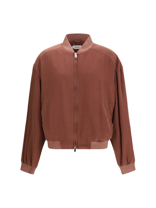 VERSACE Overdyed silk Jacket