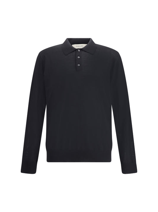 GOLDEN GOOSE Virgin wool Polo Shirt