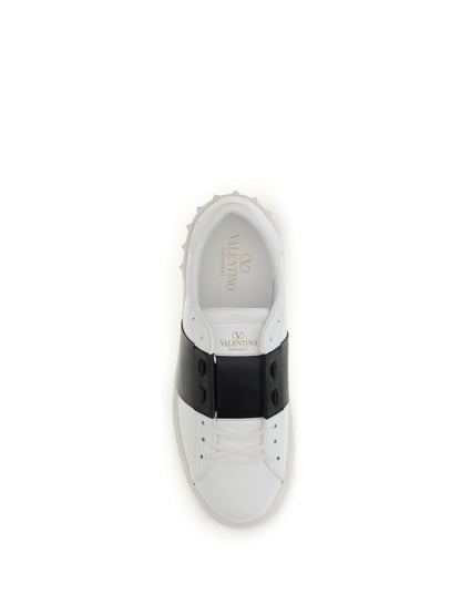 Valentino Garavani Open Sneakers - White/Marine/White