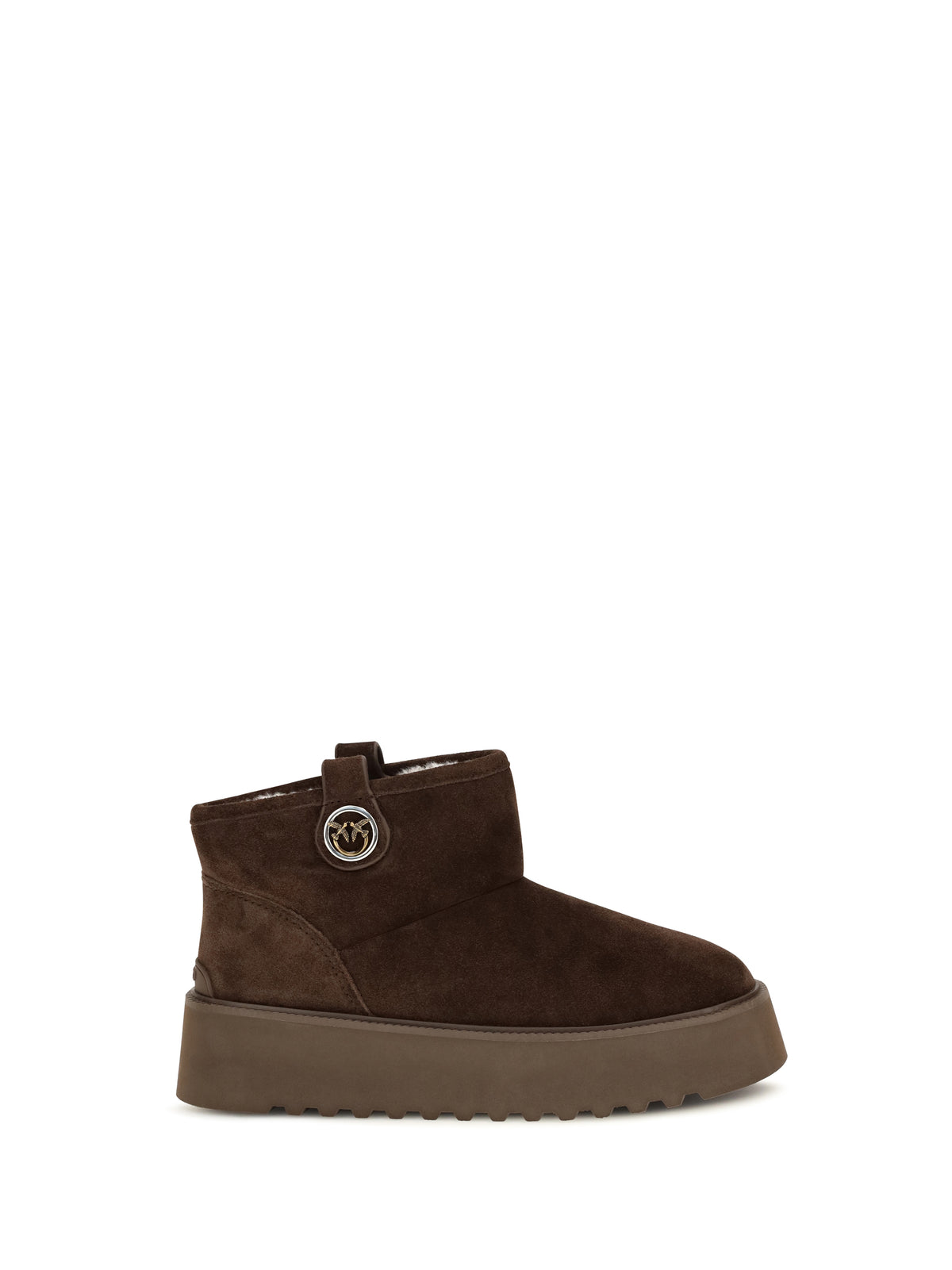 Pinko Martina 08 suede Boots - Moro