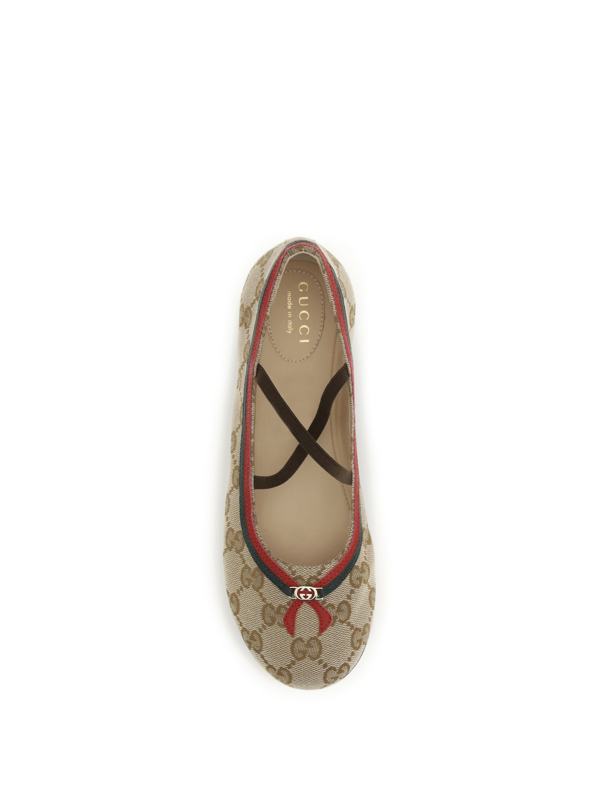 Gucci Fabric Ballerinas for Girl - Vi.San/Lo.Re/Gre/N.B