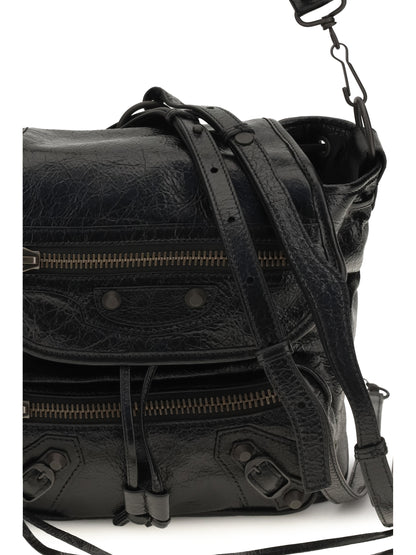 Balenciaga Le City mini Backpack - Black