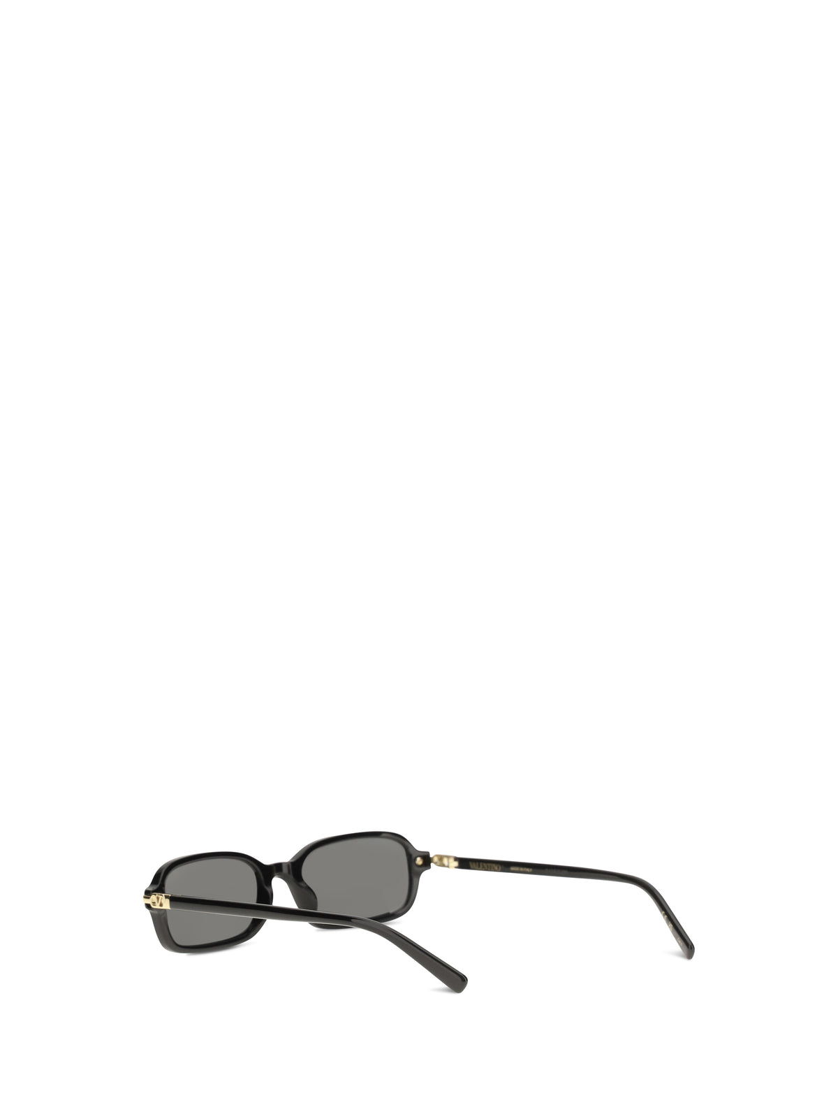 Valentino Garavani Rectangular VG0047S Sunglasses - Black-Black-Grey