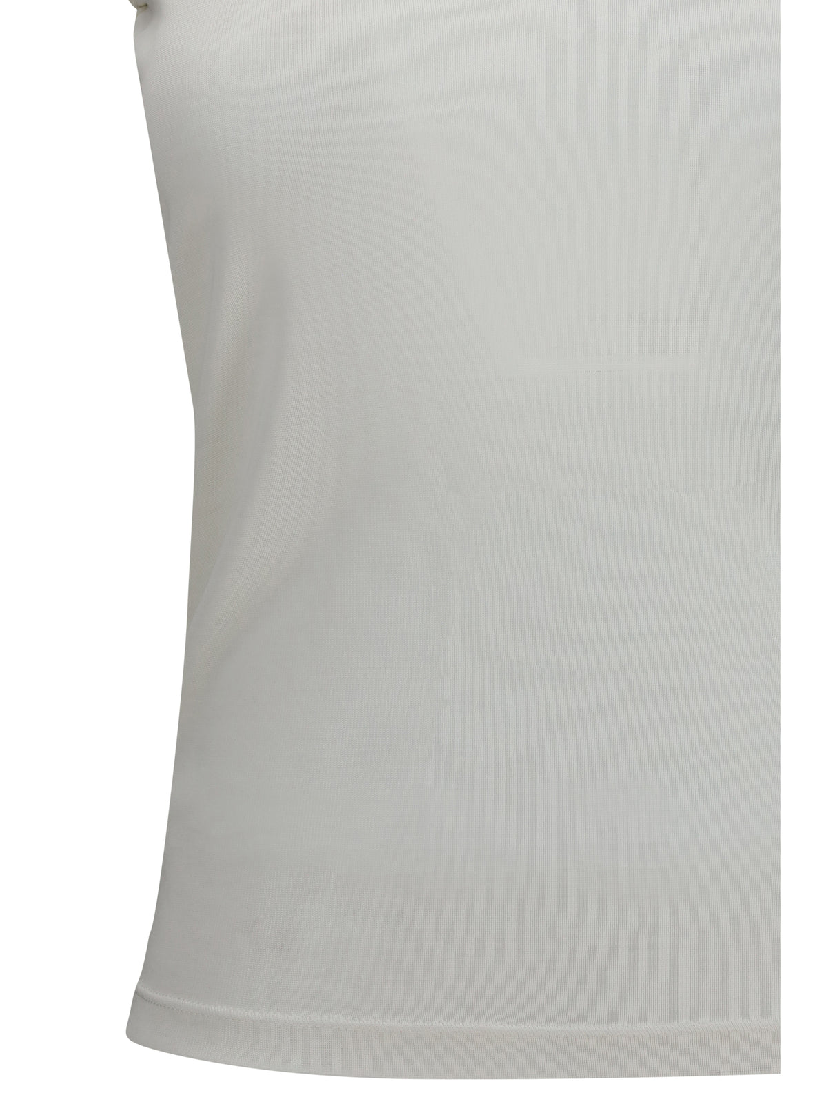 Tom Ford Micro-rib silk jersey Tank Top - Off White