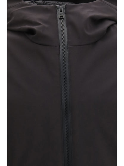 Woolrich Pacific Soft Shell Hooded Jacket - Black