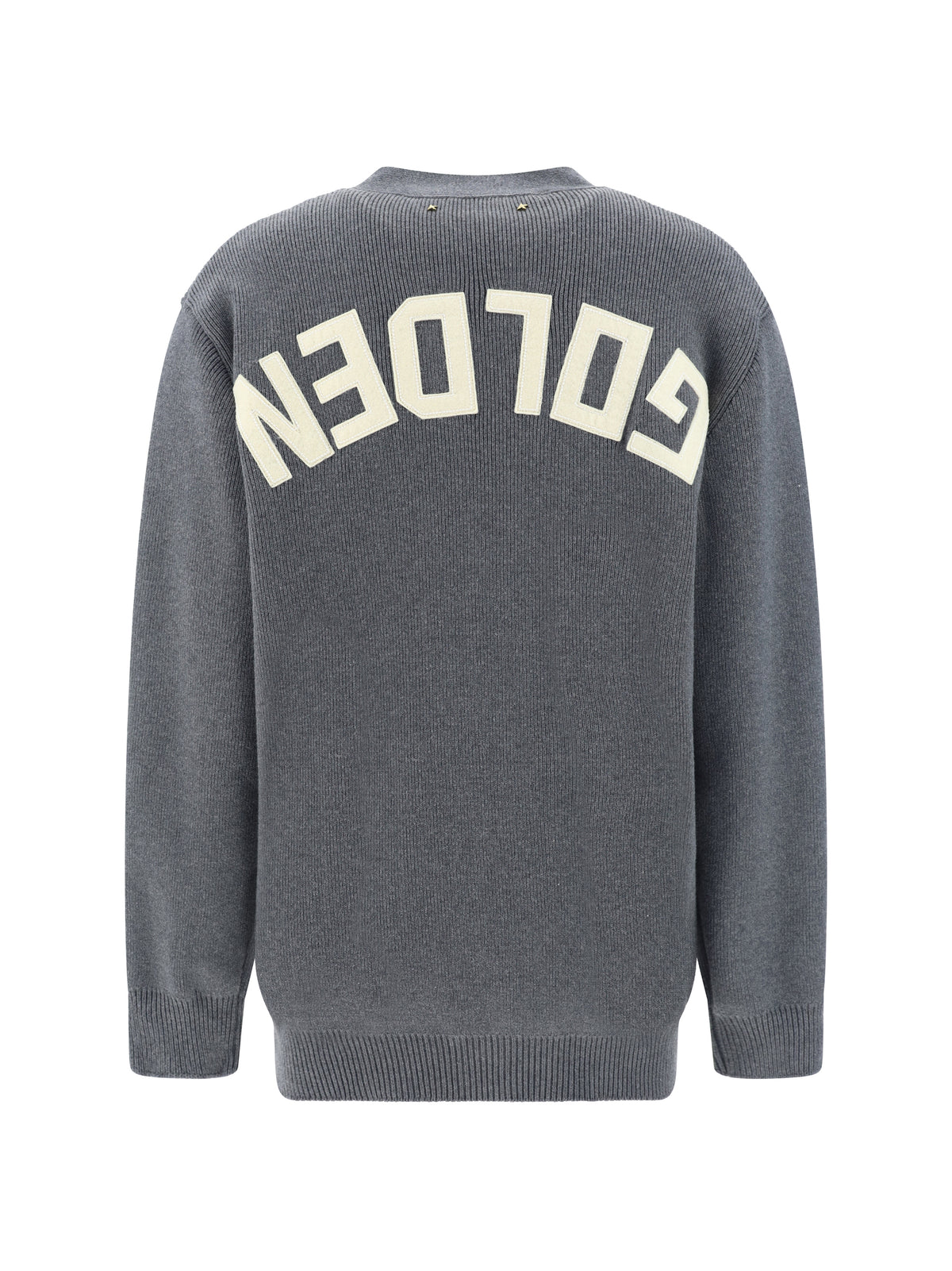 Golden Goose Cardigan - Dark Grey Melange