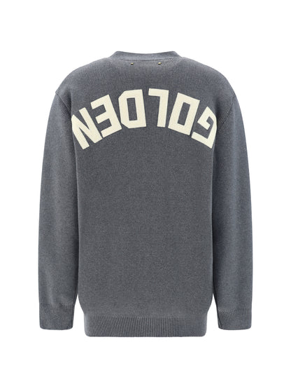 Golden Goose Cardigan - Dark Grey Melange