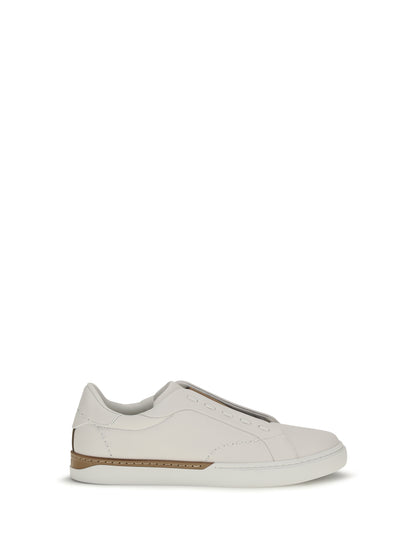 Fendi City Sneakers - Bian+Tab.Ner+Cho.Tau