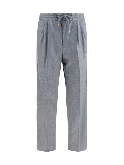 Brunello Cucinelli Virgin wool Pants - Grey Medium