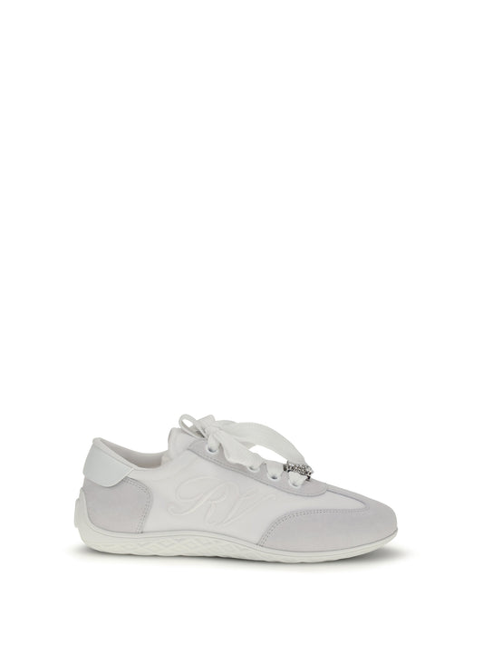 ROGER VIVIER Viv Low suede Sneakers