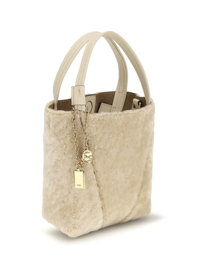 Chloé Spin bouclé Bucket Bag - Sweet Beige