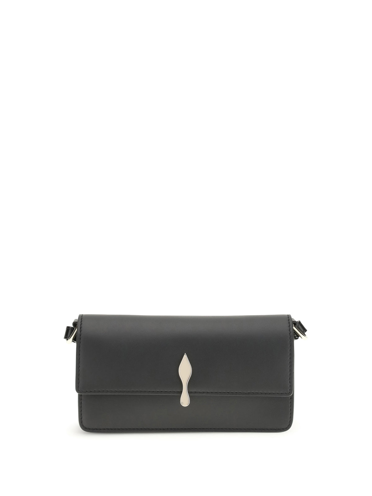 Christian Louboutin Bettina chain Wallet - Black/Gold