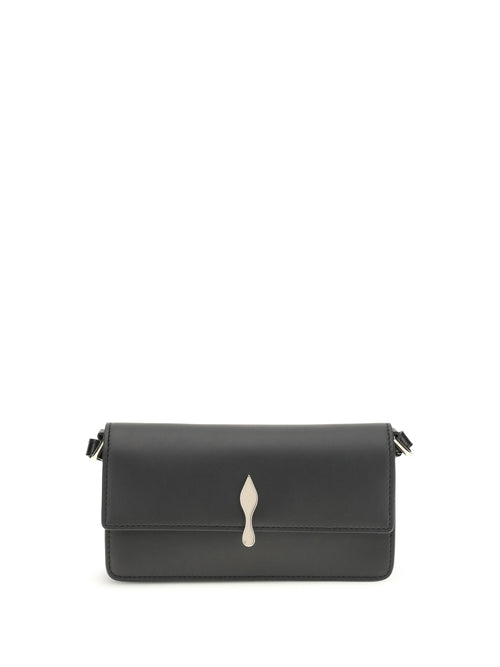 Christian Louboutin Bettina chain Wallet - Black/Gold