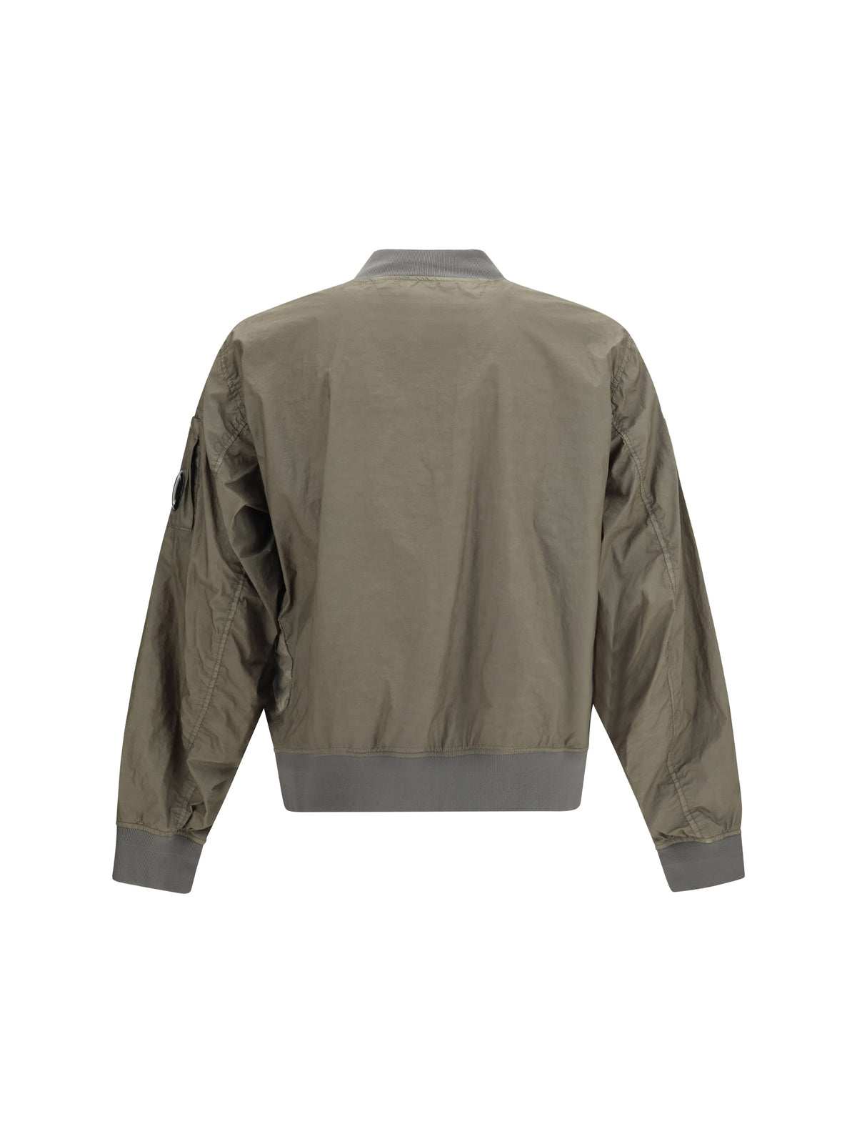C.P. Company Bi-TM Mixed Lens bomber Jacket - Gunmetal