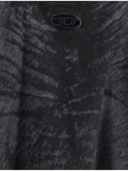 DIESEL Flared Hannie Skirt with logo