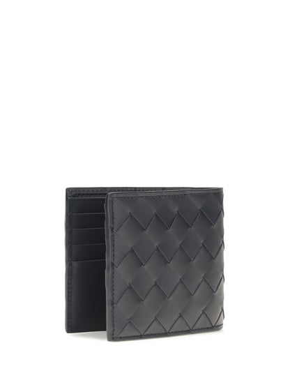 Bottega Veneta Intrecciato Wallet - Space-Silver