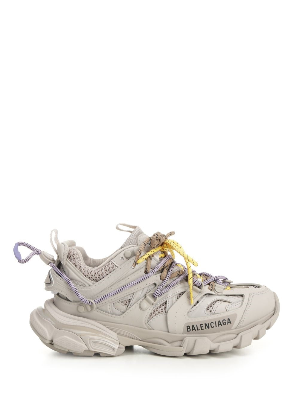 Balenciaga "Track Trail" Lace-Up Sneaker - White