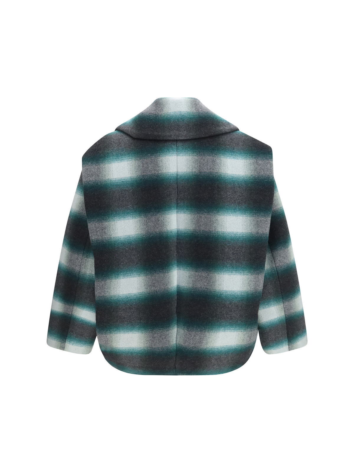 Balenciaga Workwear Cocoon Jacket - Dark Green/Black