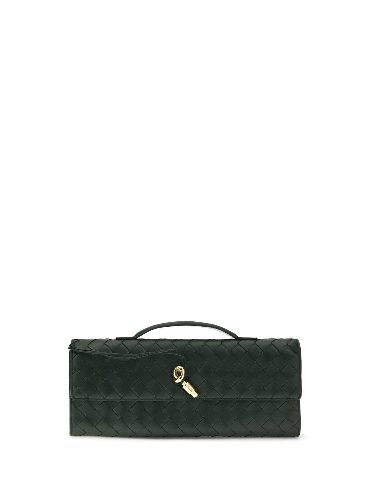 Bottega Veneta Andiamo Handbag - Alpi Green-Muse Br
