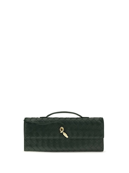 Bottega Veneta Andiamo Handbag - Alpi Green-Muse Br