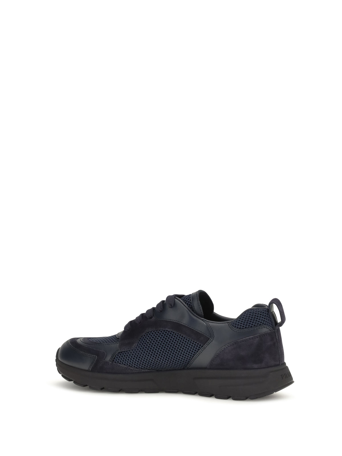 Prada Prax leather and fabric Sneakers - Blue