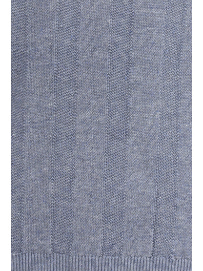 BRUNELLO CUCINELLI Short-sleeve knitted Top