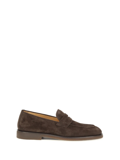 Brunello Cucinelli Suede leather Loafers - Moka